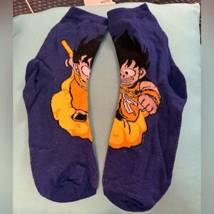 Dragon Ball Z Trendy, Novelty Socks - Navy